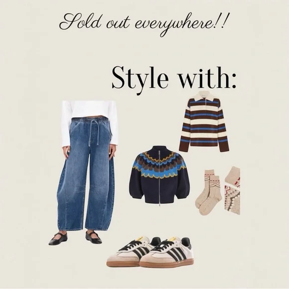 GAP mid rise ultrasoft easy horseshoe Jeans - Picture 5 of 5